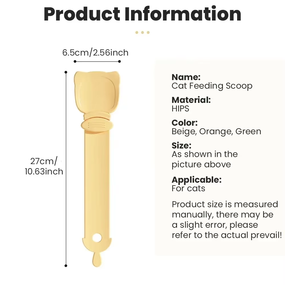 Cat Lickable Food Feeder Spoon – Long-Handle Wet Food Dispenser