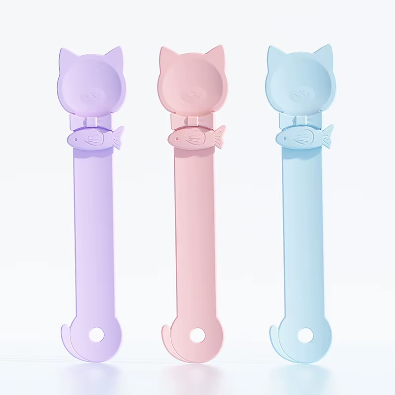 Cat Lickable Food Feeder Spoon – Long-Handle Wet Food Dispenser