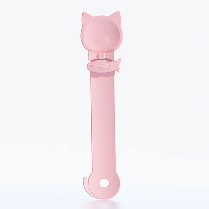 Cat Lickable Food Feeder Spoon – Long-Handle Wet Food Dispenser