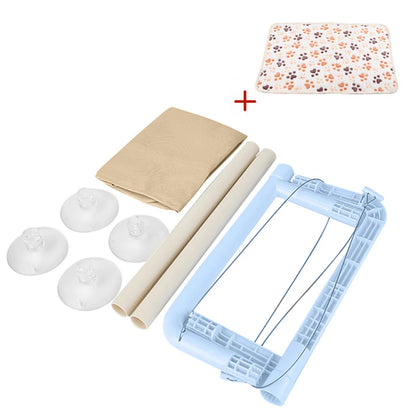 Hanging Cat Bed Pet Cat Hammock Aerial Cats Bed House Kitten Climbing Frame Sunny Window Seat Nest Bearing 20Kg Pet Winter