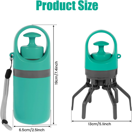 Portable No-Touch Dog Pooper Scooper