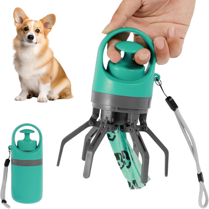 Portable No-Touch Dog Pooper Scooper